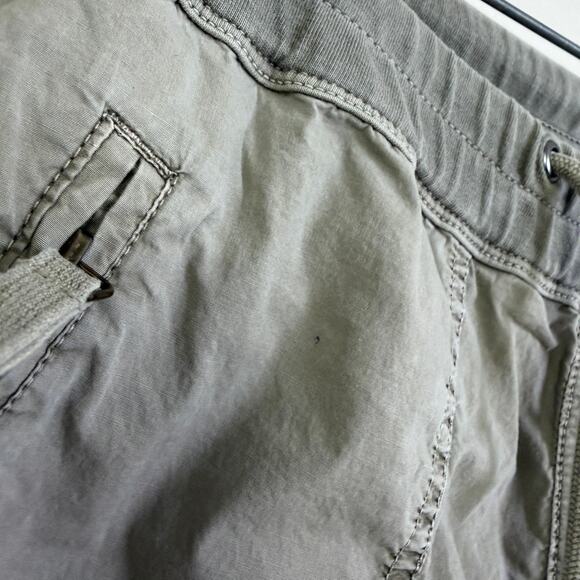 Standard James Perse Zip Pocket Utility Pants Size 2 Womens Cotton Crop 31x25.5 - Picture 4 of 10